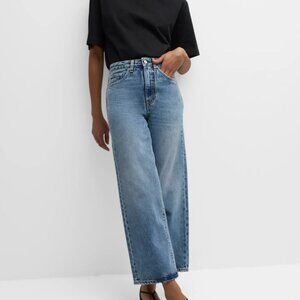 TOTEME Wide Leg Midrise Jeans Size 28